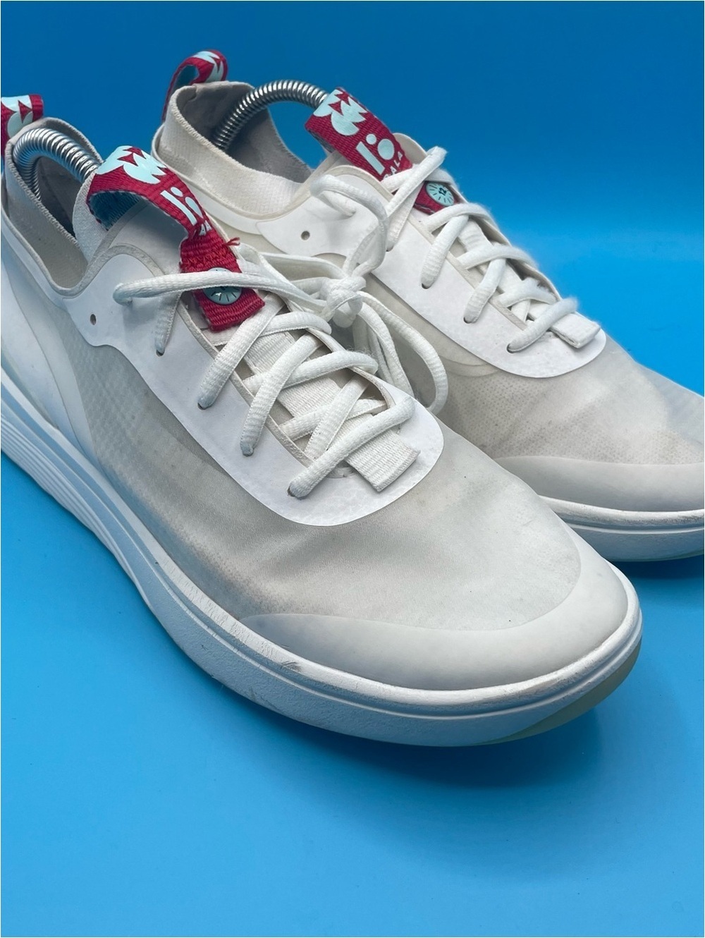 Bala Twelves Flow all-white athletic shoes